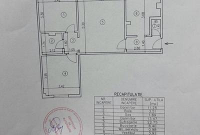 Apartament 3 camere 2 bai bloc 1978 zona metrou Tudor Vladimirescu - 6
