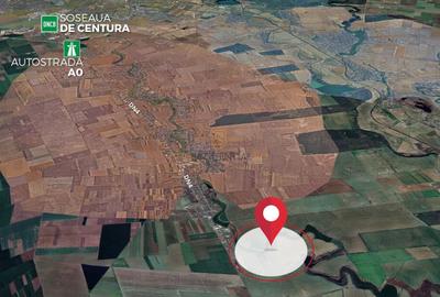 Teren 84.400 mp, ideal dezvoltare rezidentiala, PUZ aprobat, Frumusani - 5