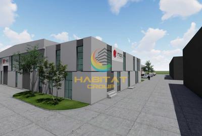 Hală industrială cu poduri rulante și putere 1,8 MW – 2400 mp | Popești-Leordeni - 2