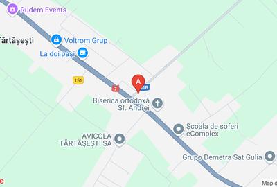 Teren intravilan 1850mp, Comuna Tartasesti, strada Dentas - 1