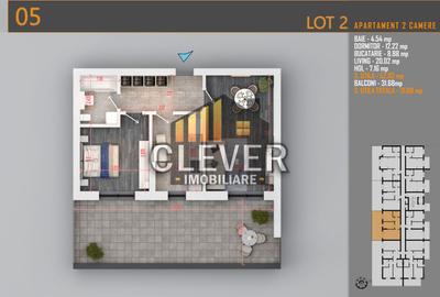 Apartament 2 Camere cu terasa de 33 mp și Comision 0%, Pallady - 2