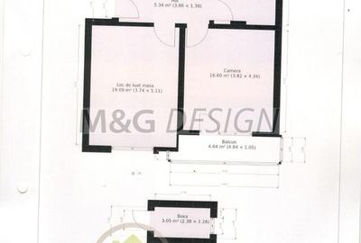 Ap 2 camere, transformat in 3, et 1, cu gradina, Sagului - 25