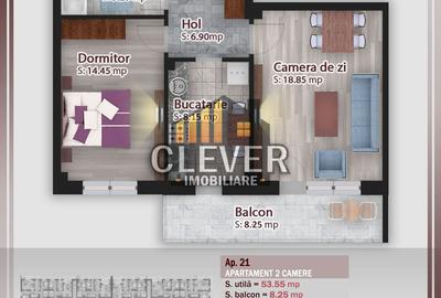 Apartament cu 2 camere decomandat în Theodor Pallady