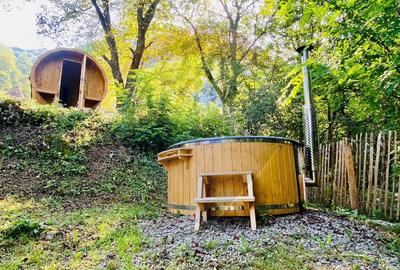 Casă de vacanță deosebită cu ciubăr si saună - natura si relaxare - 43