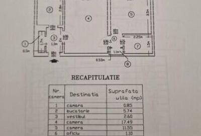 2 camere langa Parcul IOR | Etaj 1 | Potential de transformare - 16