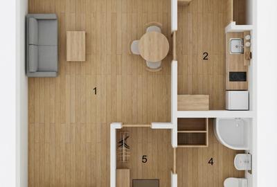 Garsonieră renovată Tei - Facultatea de Construcții -Teiul Doamnei - Colentina - - 14