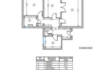 3 camere | decomandat | Drumul Taberei | 550 m Metrou Raul Doamnei - 13