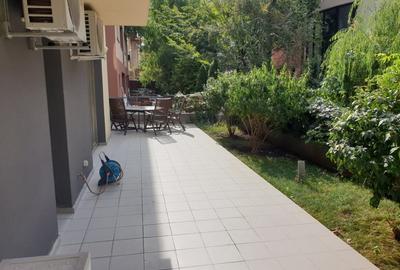 Apartament cu gradina Soseaua Nordului, 3 camere deosebit, garaj,boxa