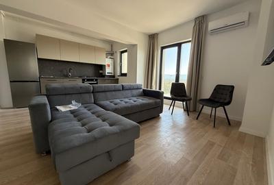 Apartament cu 2 camere semidecomandat, mobilat în Km 5