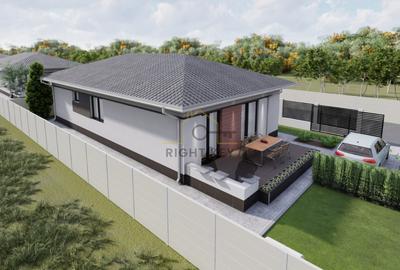 Nou! Casa parter 4 cam, 100mpu, 400mpt, toate utilitatile, placa! - 6