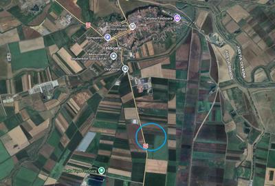 Vanzare teren intravilan industrial, DN 13, 14.450 mp, D: 84 m, PUZ, comision 0% - 3