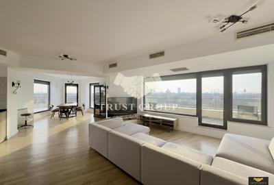 Apartament cu 5 camere decomandat, mobilat în Herăstrău