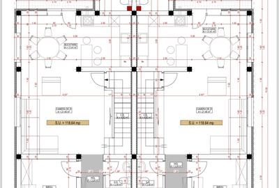 Duplex 4 camere, 118 mp utili, 425 mp teren - Mosnita Veche - 20
