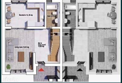 VILĂ P+1E tip DUPLEX și teren 327 mp, VASLUI zona KAUFLAND; - 9