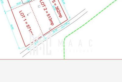 Teren Budesti | Parcelabil | 40 €/mp | 513MP - 1