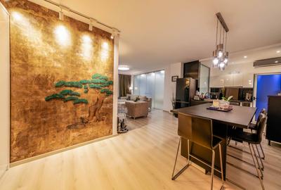 Apartament cu 3 camere semidecomandat, mobilat în Calea Victoriei