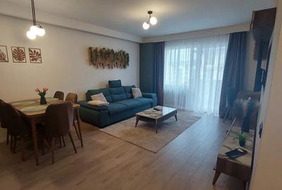 Apartament cu 2 camere semidecomandat, mobilat în Florești