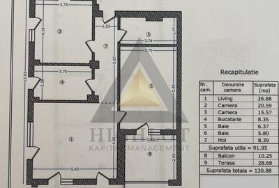 AVIATIEI | APARTAMENT DE VANZARE | 3 camere 130MP Aerogarii - 3