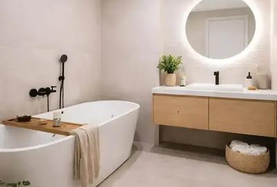Apartament 3 camere, terasa 65 mp, curte 104 mp, bloc nou, metrou - 5