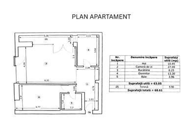 Închiriere apartament 2 camere -Arcul de Triumf, ansamblu rezidențial cu piscină - 16