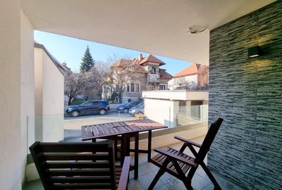 Capitale, imobil  2014, apartament stil duplex, scara interioara, curte proprie - 13