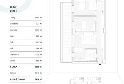 Apartament Lux 3 Camere Barbu Vacarescu I Promenada Mall - 6