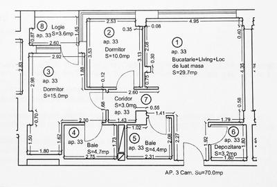 Apartament Smart, Torontalului, 3 Camere, Complet Mobilat si Utilat - 16