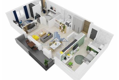 Apartament cu 4 camere decomandat în Șelimbăr