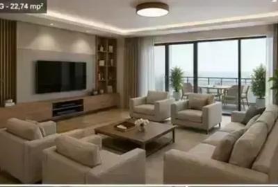 Apartament 3 camere 85,49mp  | Bloc nou | zona 13 Septembrie I - 1