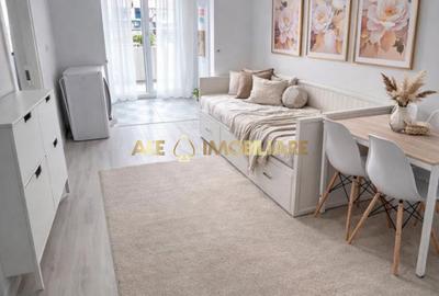 Apartament cu 2 camere semidecomandat, mobilat în Central