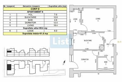 Apartament nou cu 2 camere, Ansamblul rezident. M99, parcare subterana - 18