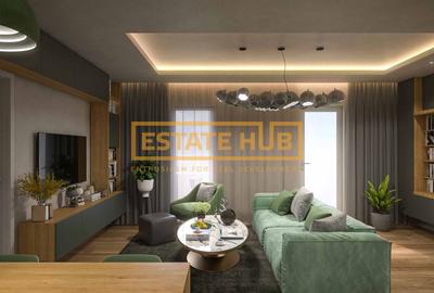 Apartament cu 3 camere semidecomandat în Mărăști