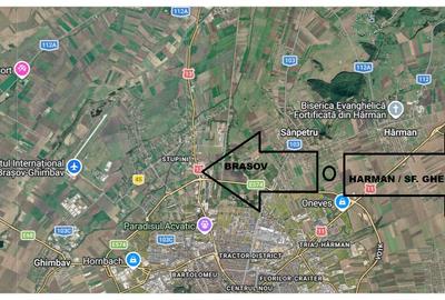 Teren Intravilan 2.300 mp, Sanpetru Brasov - 6