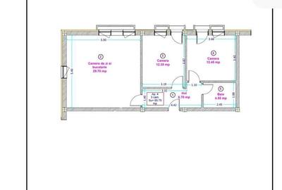 Apartament modern 3 camere parcare zona Doamna Stanca - 7
