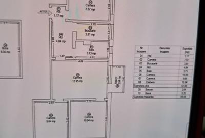 Take Ionescu,apt 4 cam cf.2,s-60 mp,etaj 1/4,130.000 € - 1