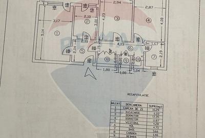 Apartament cu 3 camere cochet in zona Basarabia/Arena Nationala - 8