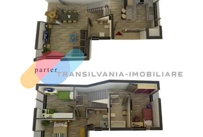 Casă Cuplată, 120 Mp cu View Deosebit- Dezmir - 12