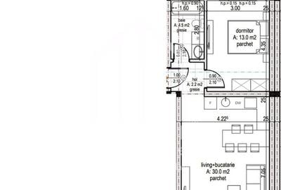 SUPER OFERTA - Apartament 2 camere - 49,7 mp + 50 mp gradina - 3