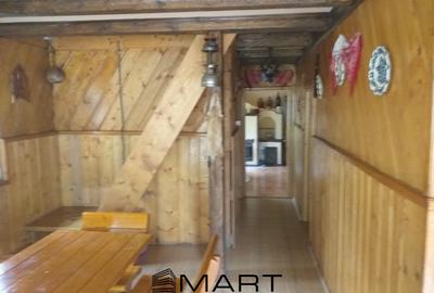 Teren extravilan 7432 mp, cu cabana de lemn Capalna AB - 8