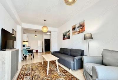 Apartament cu 2 camere semidecomandat, mobilat în Pipera