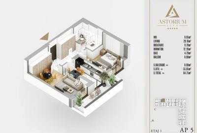 Ap 2 Cam // Izolatie Fonica// Astorium Life// Comision 0! - 5