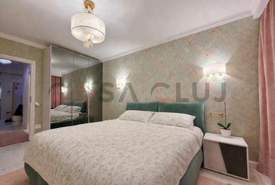 Apartament cu 3 camere semidecomandat, mobilat în Gheorgheni