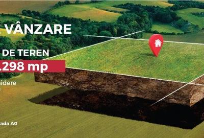 Teren 8 hectare cu deschidere ampla, Popesti-Leordeni, acces rapid A0 - 6