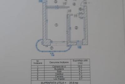 Vitan Mall - Garsoniera decomandata 40 metri patrati - 7