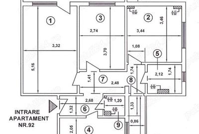 De vanzare apartament 3 camere, Pecineaga/Rahova - 8