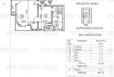Apartament cu 2 camere de vanzare, Parc Cismigiu, centrala si balcon - 7