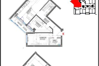 PENTHOUSE SPLAIUL UNIRII-DELTA VACARESTI,Etaj 5-6,Scara Interioara,3-7 Camere ! - 13
