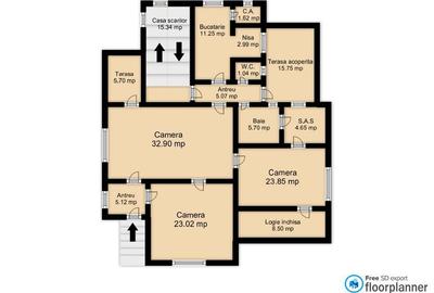 Apartament spatios, 148mp, la casa, zona Andrei Muresanu - 12
