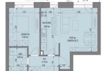 Apartament 2 Camere | Nusco City | Mall Promenada | Aviatiei - 5