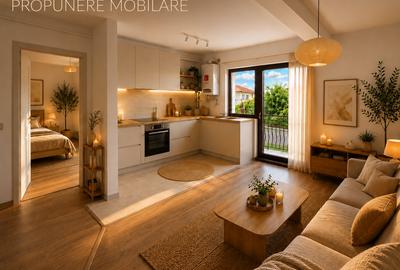 2 Camere + Grădină 35mp | Parcare inclusa | Încălzire în Pardoseală - 2